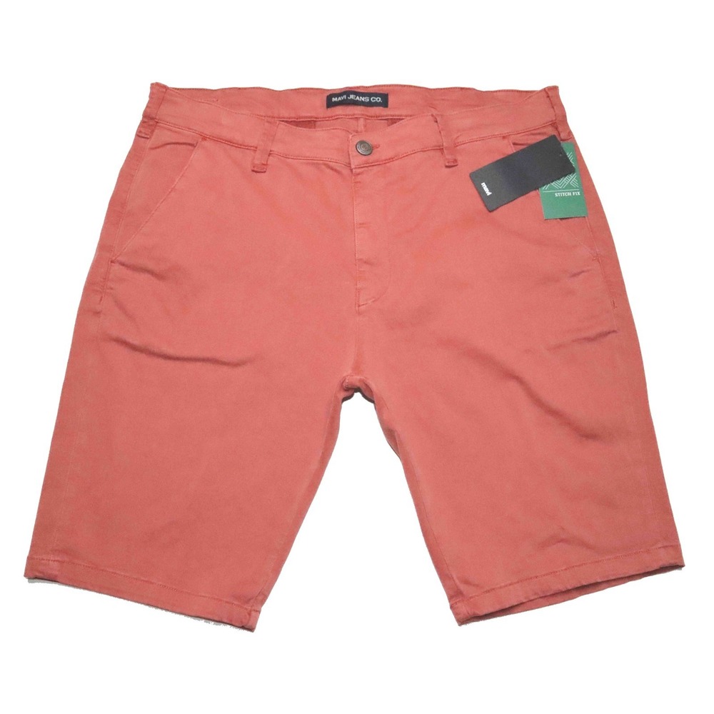 NWT Mavi Jacob Coral Twill Chino Stretch Casual Shorts 67017 Mens Size‎ 38